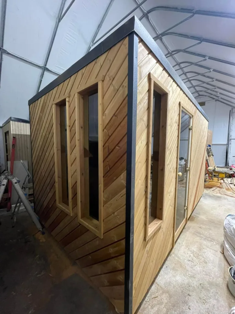 Rahmensauna 10,5m2