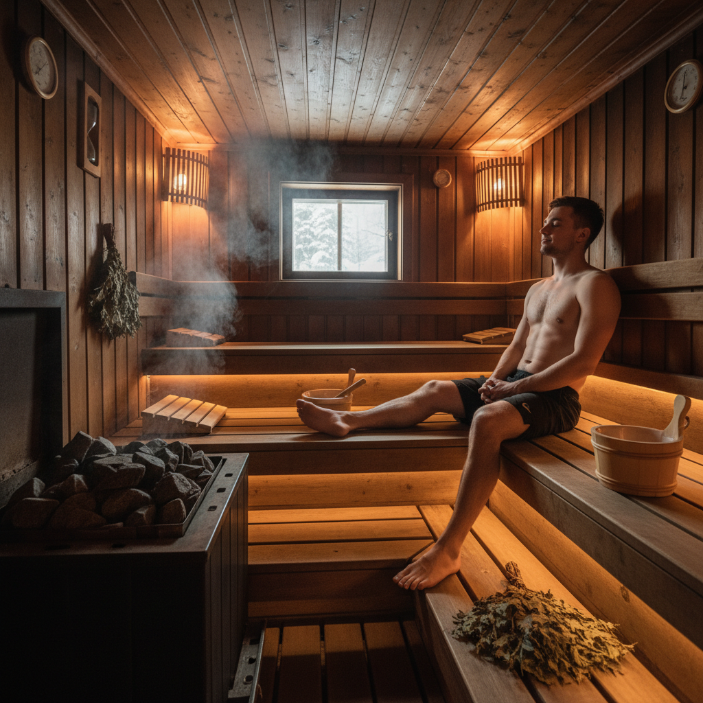 Il segreto della pace nella sauna