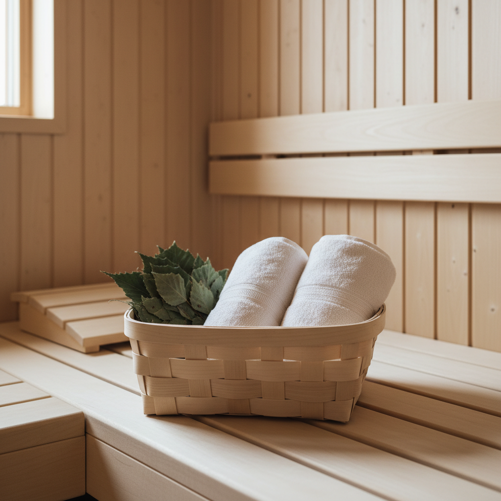 preparazione per la sauna