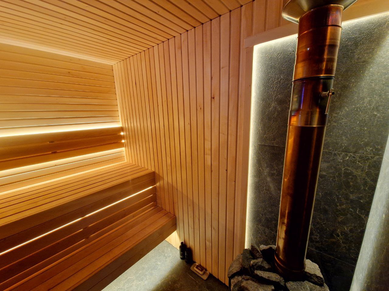 Sauna-Installation